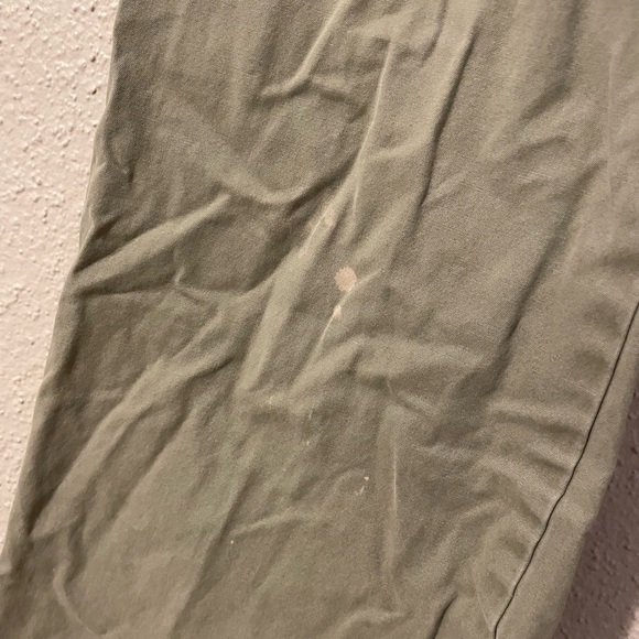 Women size 6 Casual Olive Pants - Picture 2 of 3